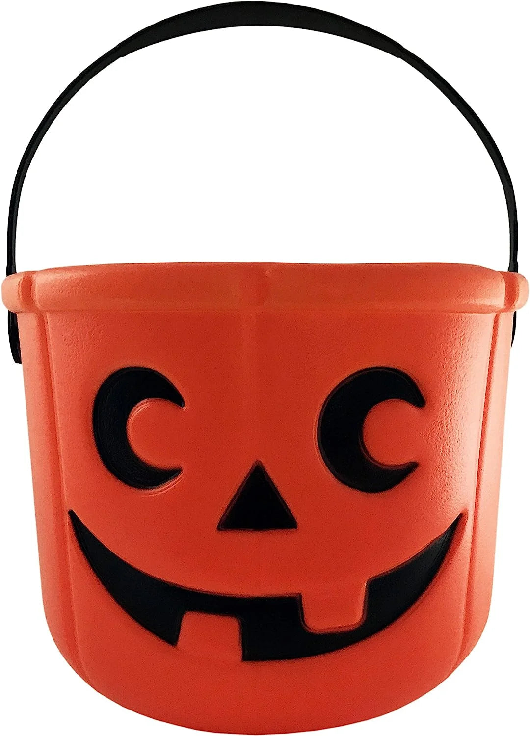 Halloween Pumpkin String Lights with Pumpkin Candy Bucket, 30 LED 16.4Ft, 8 Modes Timer Waterproof Orange Jack-O-Lantern, Outdoor and Indoor Halloween Decorations