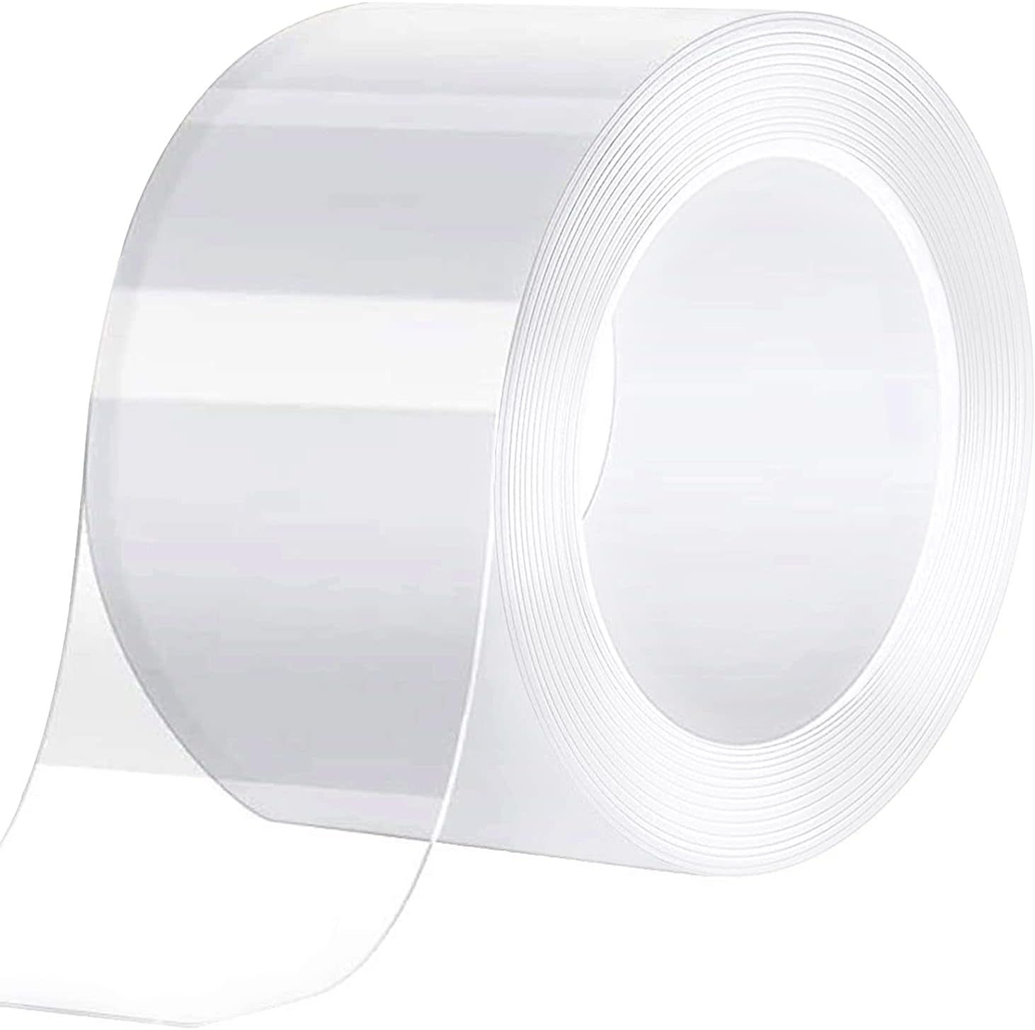 Caulk Tape Clear 2 Inch X 33 Feet, Waterproof, Self Adhesive, Anti-Grease, PMMA Sealing Caulking Strip for Kitchen Sink Bathtub Bathroom Shower Toilet